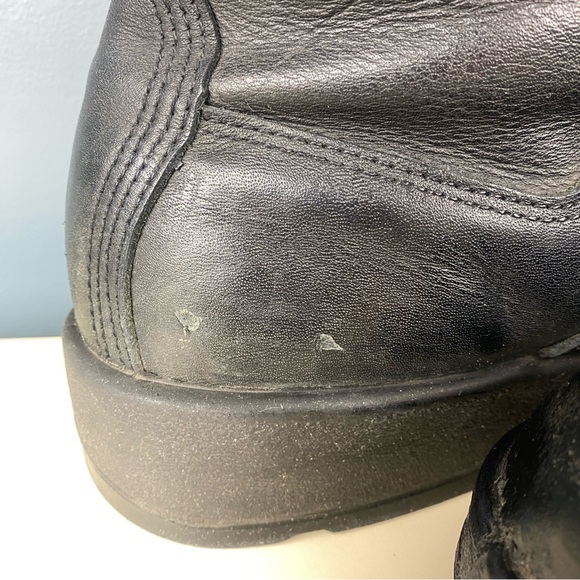 Wellco Flight Deck Boots Men’s Size 11.5 XW ASTM F2413-05 Safety USA 1003 Black - Picture 9 of 12